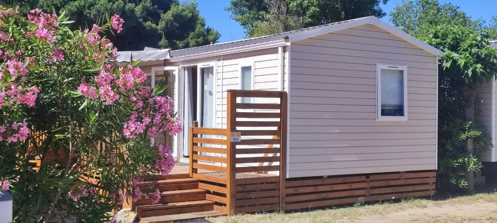 Mobil-Home Confort Tv Clim Narbonne-Plage Esterno foto